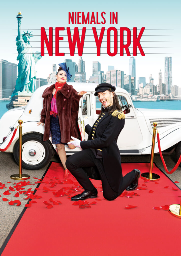 Niemals in New York Live Show Adrian Laza Nadine Hammer